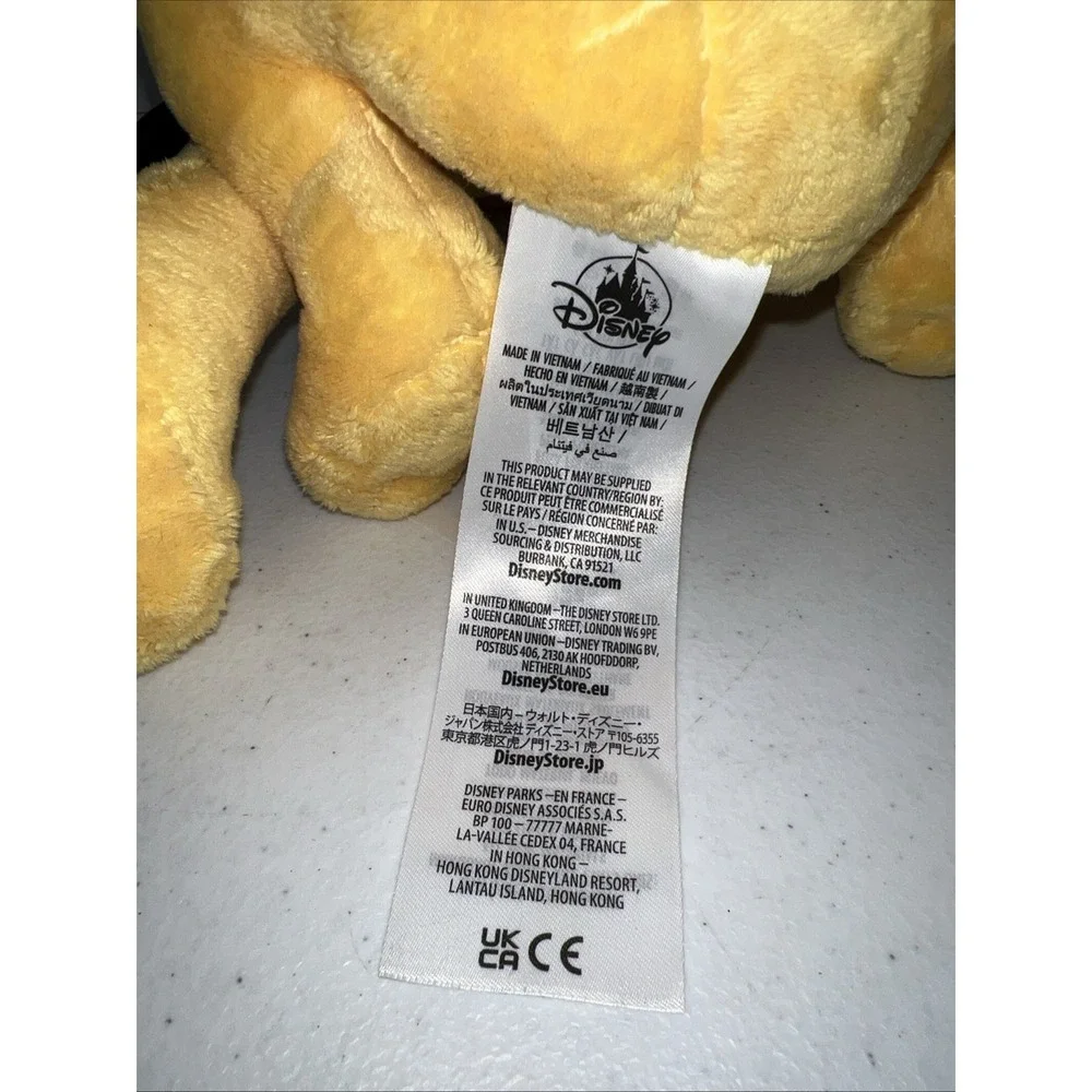 Disney Store Pluto Plush Dog Stuffed Animal 13
